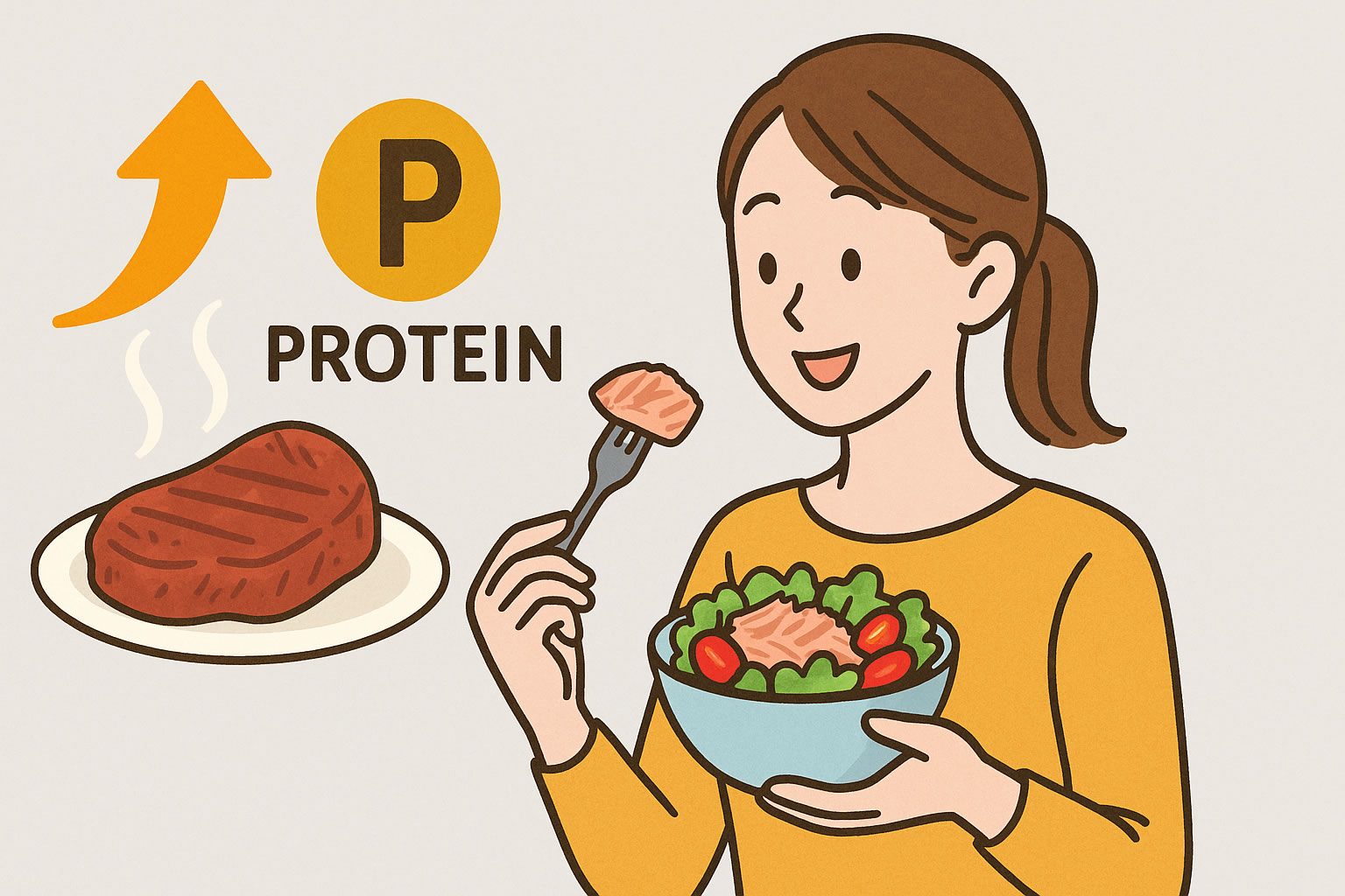 たった1週間で体は変わる！「タンパク質ちょい足し」を意識しただけで私が実感した5つの変化と『一歩ズラした』継続のコツ