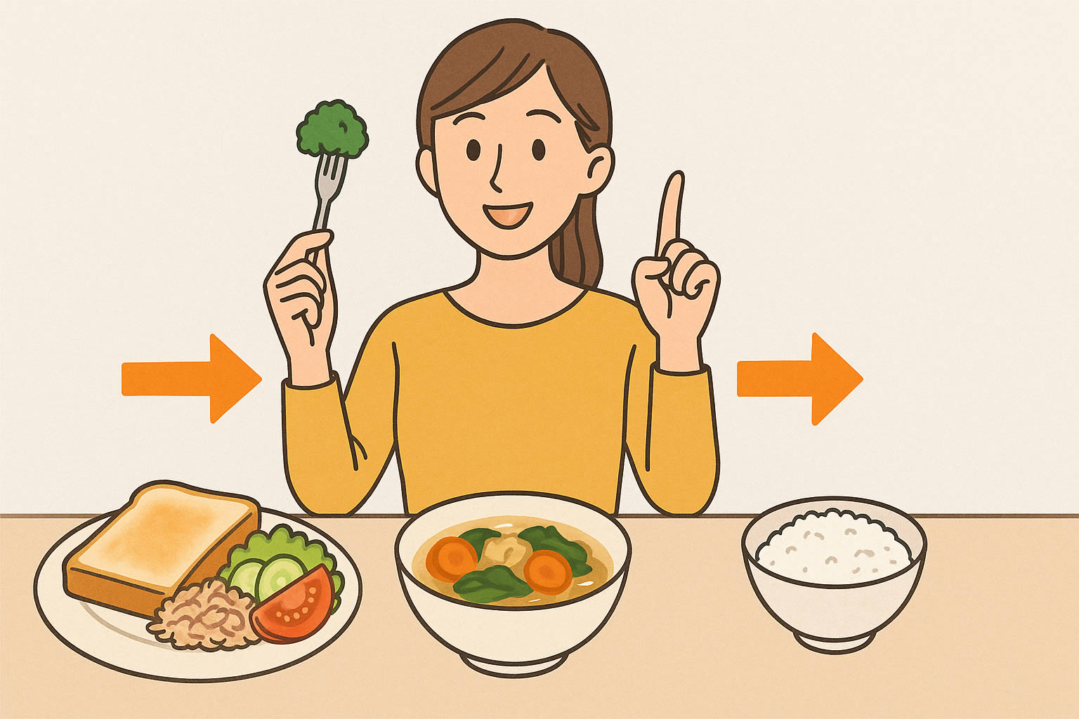 もう挫折しない！食べる順番を変えるだけダイエット｜私が無理なく続いた「ゆる〜い新常識」