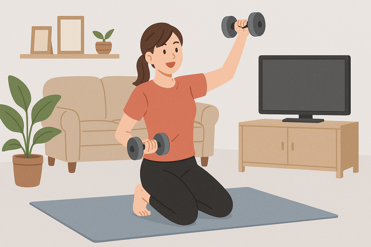 【筋トレ初心者向け完全ガイド】自宅で始める効果的な全身トレーニングメニュー！もう挫折しない「ずるい」始め方