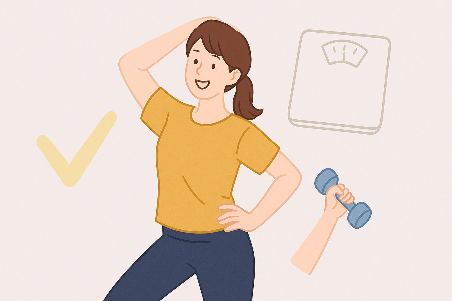 「完璧じゃなくていい！」私が2年以上続けた、ズボラでも痩せる「ゆるダイエット習慣」