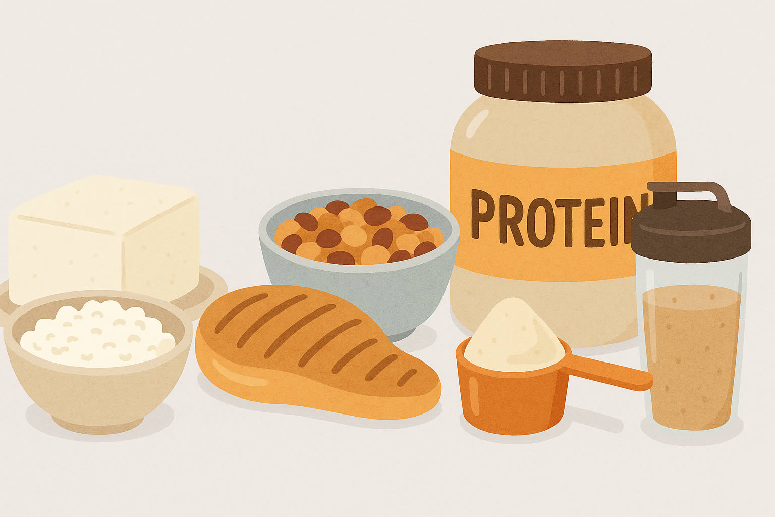 プロテインだけじゃない！たんぱく質30gを日常で無理なく摂る、私の秘密兵器