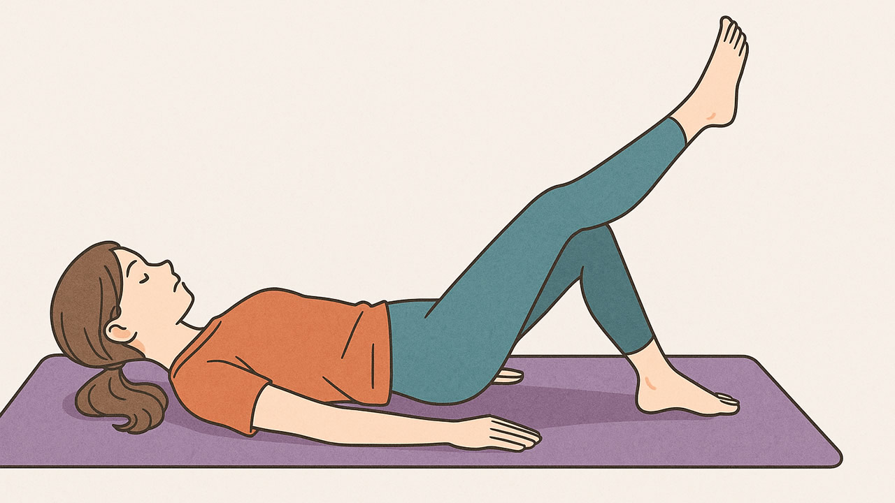 【横着さん必見！】ヨガマット一枚で完結！寝ながらできる筋トレメニュー3選